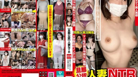TCHB-033 [Officially Approved by Husband] Married Woman NTR 03: Sexually Desired Wives Who Are Cuckolded and Trained