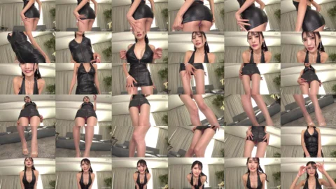 [UNCENSORED-LEAK] KYMI-051 Tsubaki Hanagoromo, a dirty-talking slut who wears a sexy mini dress perfectly and captivates men