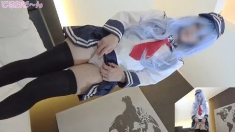 FC2-PPV-4947897 That Sixth Destroyer Division cosplayer is back in a remastered version! Masturbation and sex in a KanColle Hibiki outfit!